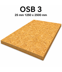 OSB 3 25 mm 1250 x 2500 mm
